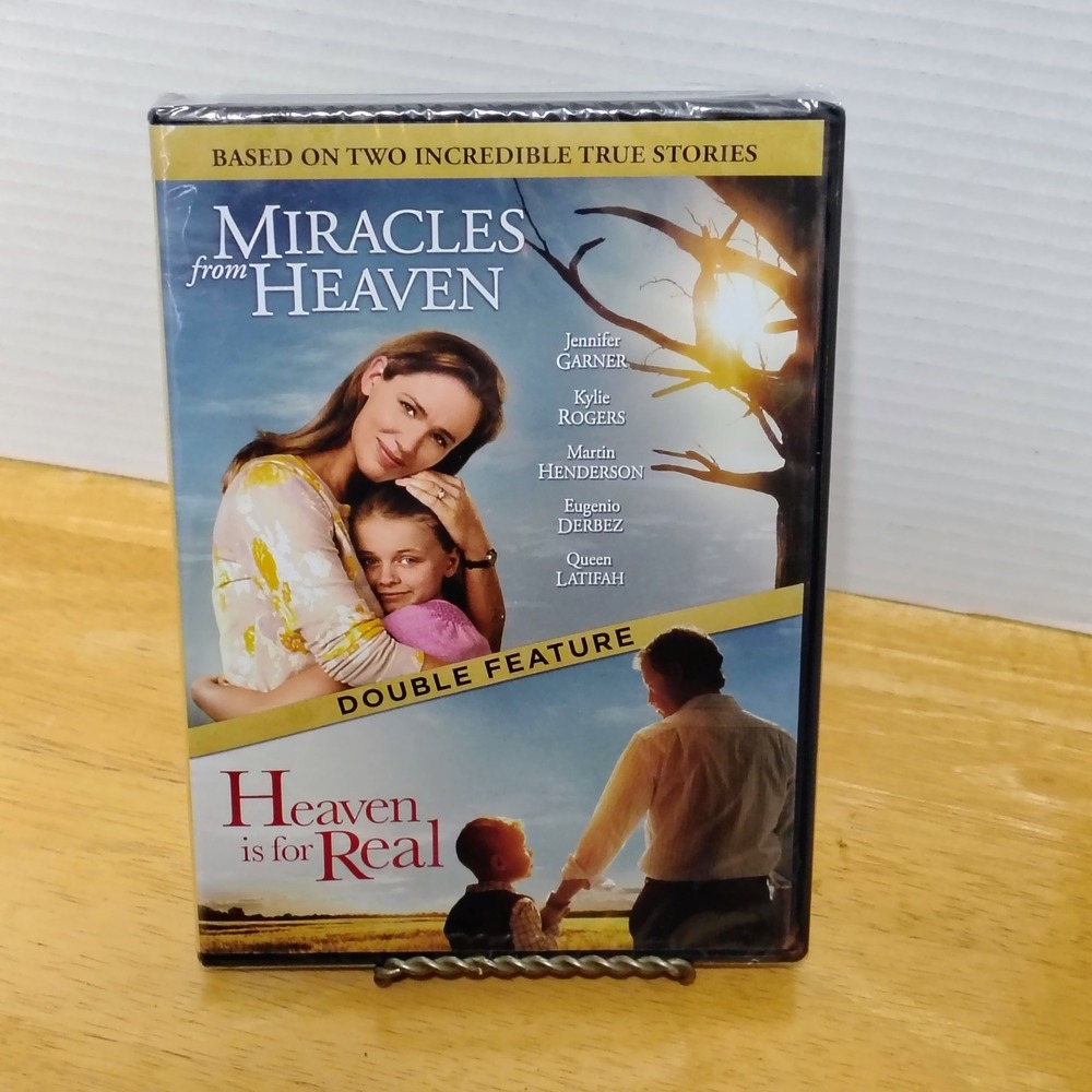 Miracles From Heaven Heaven Is For Real Double Feature DVD Jennifer Garner‎ New